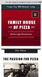 Mobile Screenshot of familyhouseofpizza.com